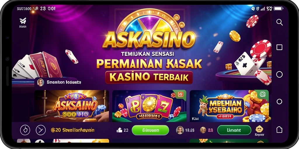 Tangkapan layar dari gameplay menyenangkan di ASKASINO.
