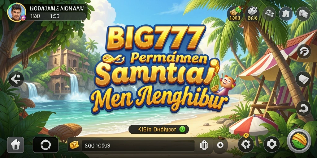 Tampilan menarik dari gameplay BIG777 yang seru dan santai.