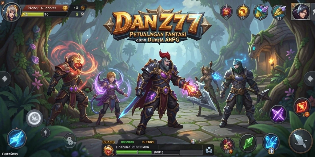 Screenshot gameplay ARPG yang mendebarkan dan menantang.
