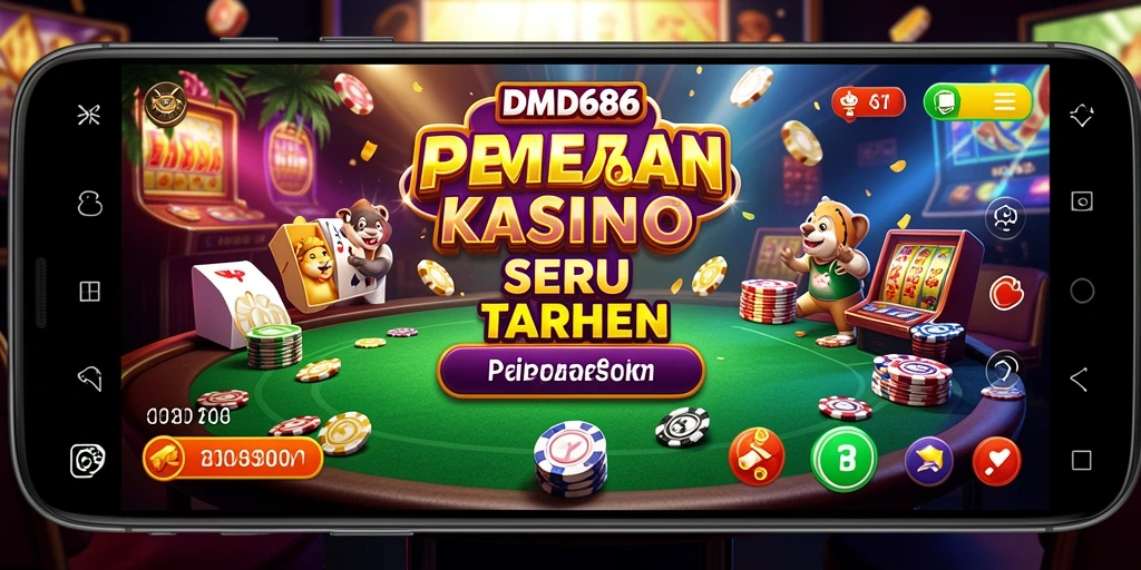 Tampilan gameplay Kasino yang menarik dan interaktif.