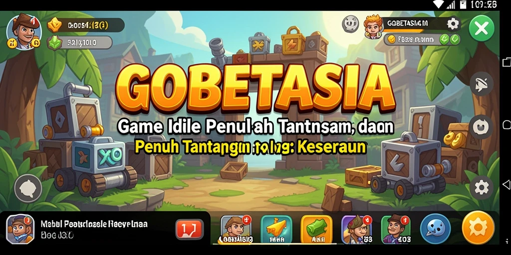 Tampilan gameplay GOBETASIA yang seru dan menarik.