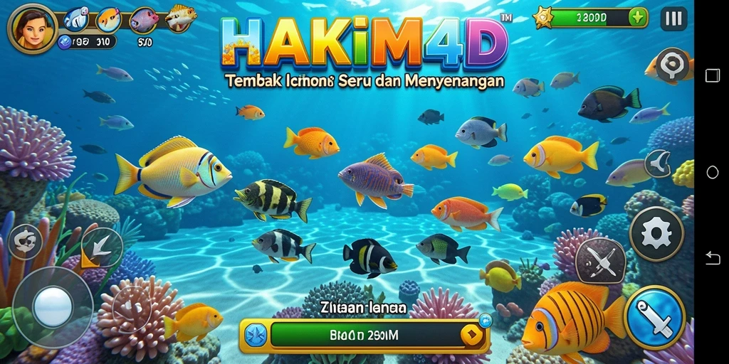 Screenshot gameplay HAKIM4D dengan visual menarik.