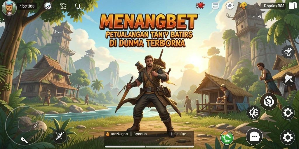 Tampilan menarik dari gameplay Open World di MENANGBET.