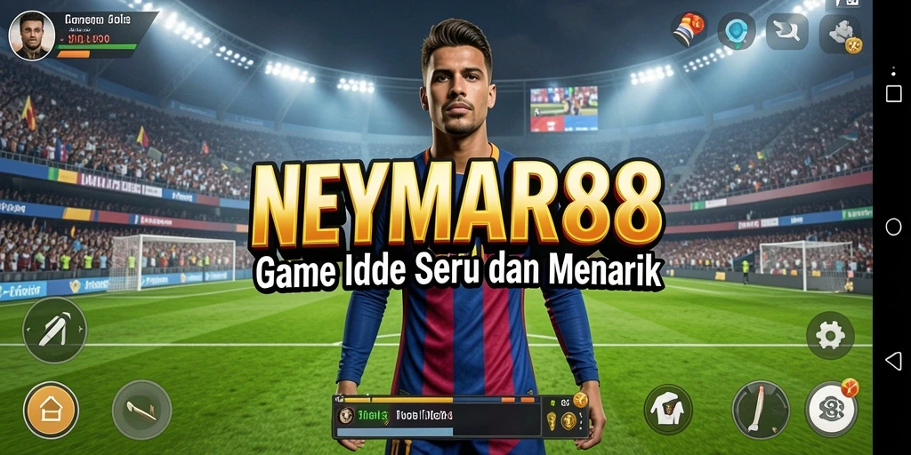 Screenshot gameplay NEYMAR88 dengan desain yang menarik dan interaksi pemain.