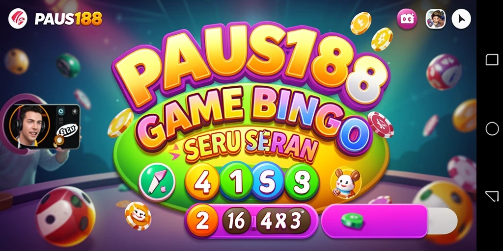 Screenshot utama PAUS188 menampilkan gameplay Bingo yang menarik.