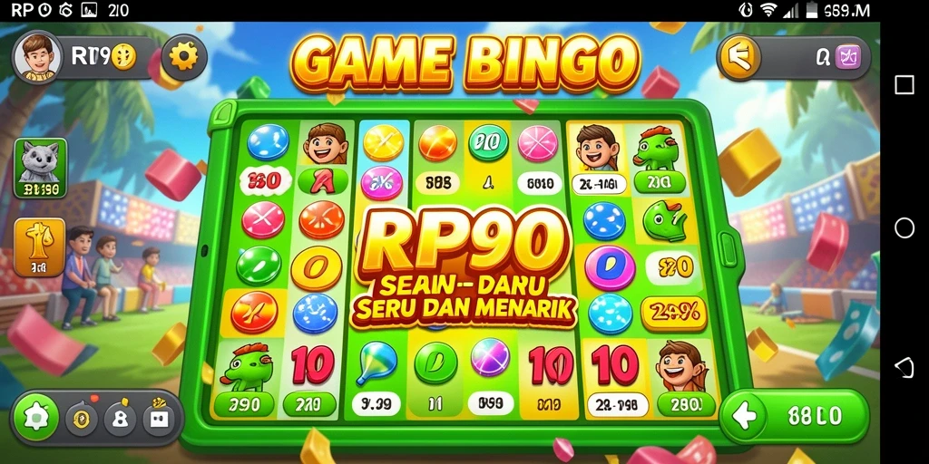 Tampilan gameplay seru dari RP99 yang menggugah semangat bermain Bingo.