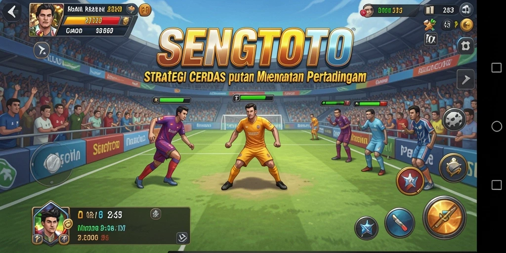 Tangkapan layar gameplay SENGTOTO yang menunjukkan pertempuran strategi yang mendebarkan.