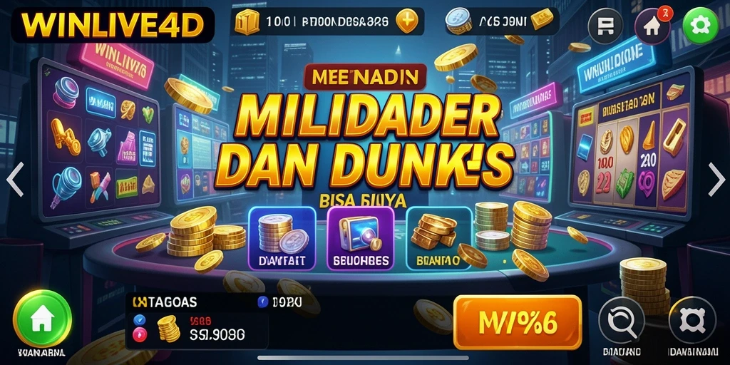 Tangkapan layar gameplay <strong>WINLIVE4D</strong> yang menunjukkan manajemen bisnis yang seru.